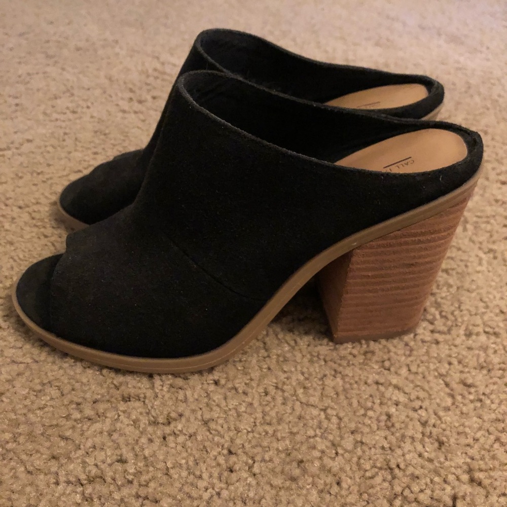 Block heels size 8 from Macy’s